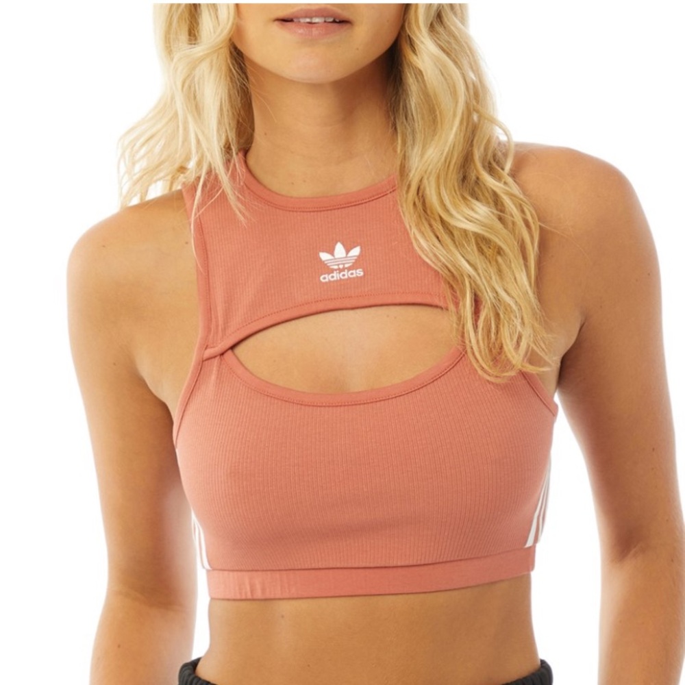 Adidas Cutout Crop Top
